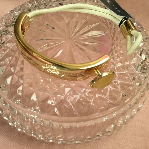 NWT The Limited Brand Goldtone Button Bracelet - Picture 5 of 6